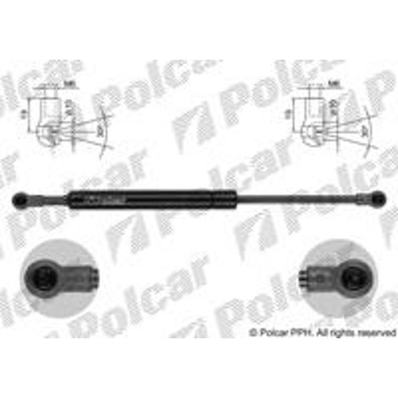 Plynová pružina - 9042AB - zadok