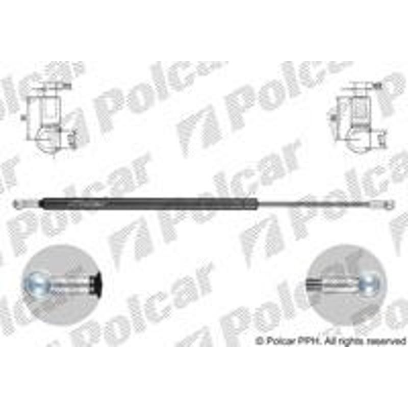 Plynová pružina - 9065AB - zadok