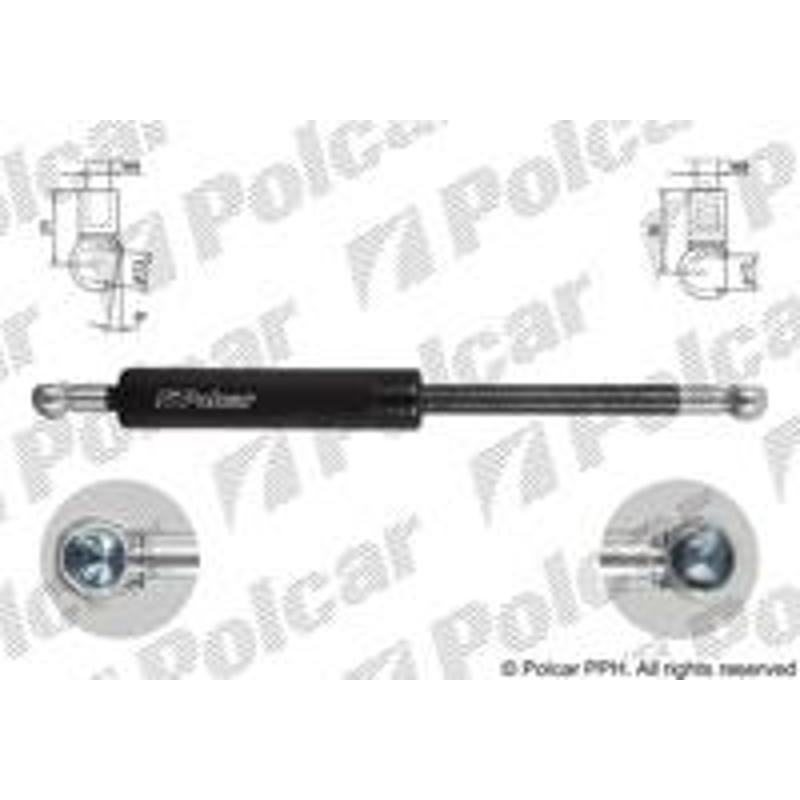 Plynová pružina - 9076AB - zadok