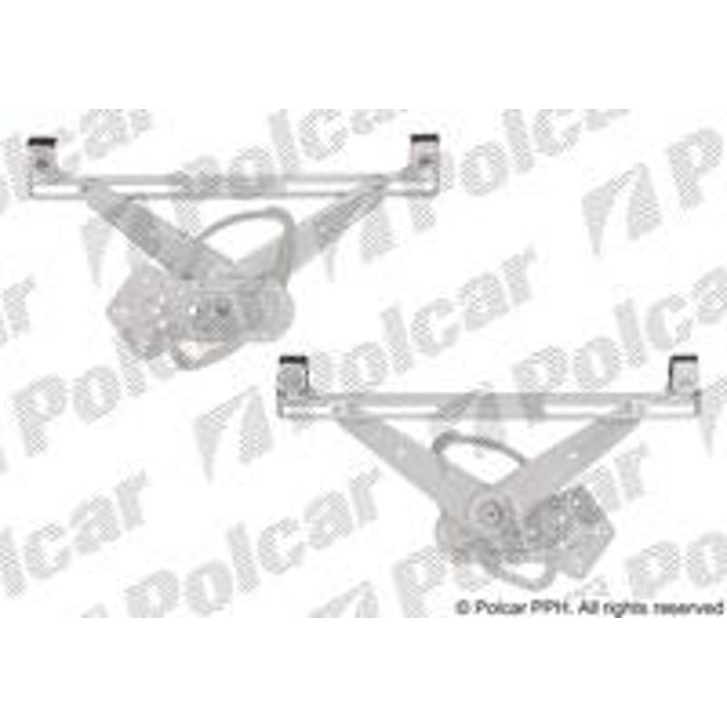 Mechanizmus stahovania okna el. bez motora - 9077PSG2 - predok