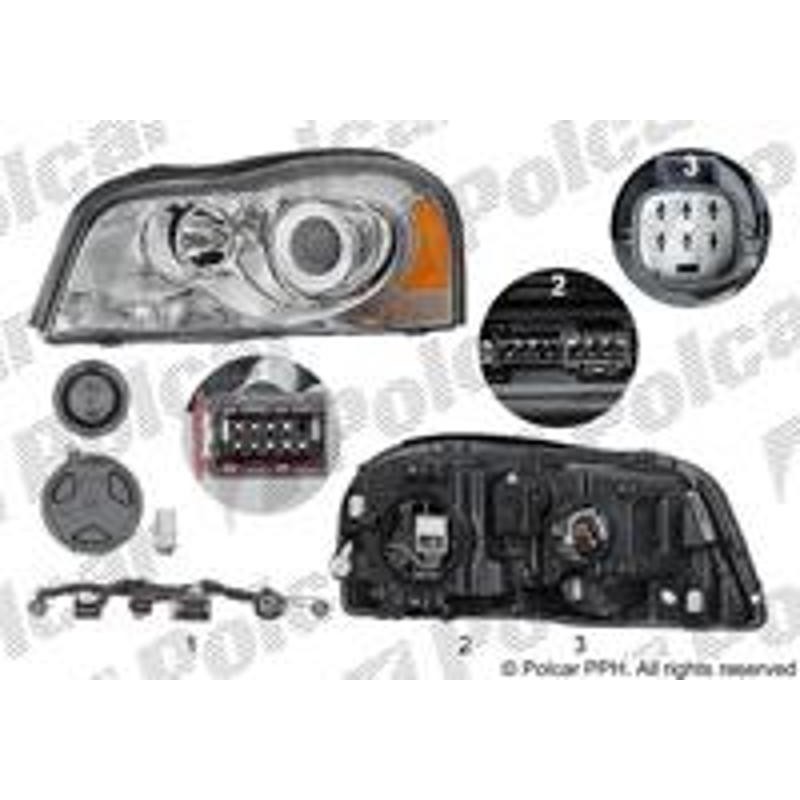 Hlavný reflektor - 9090098V - ľavý