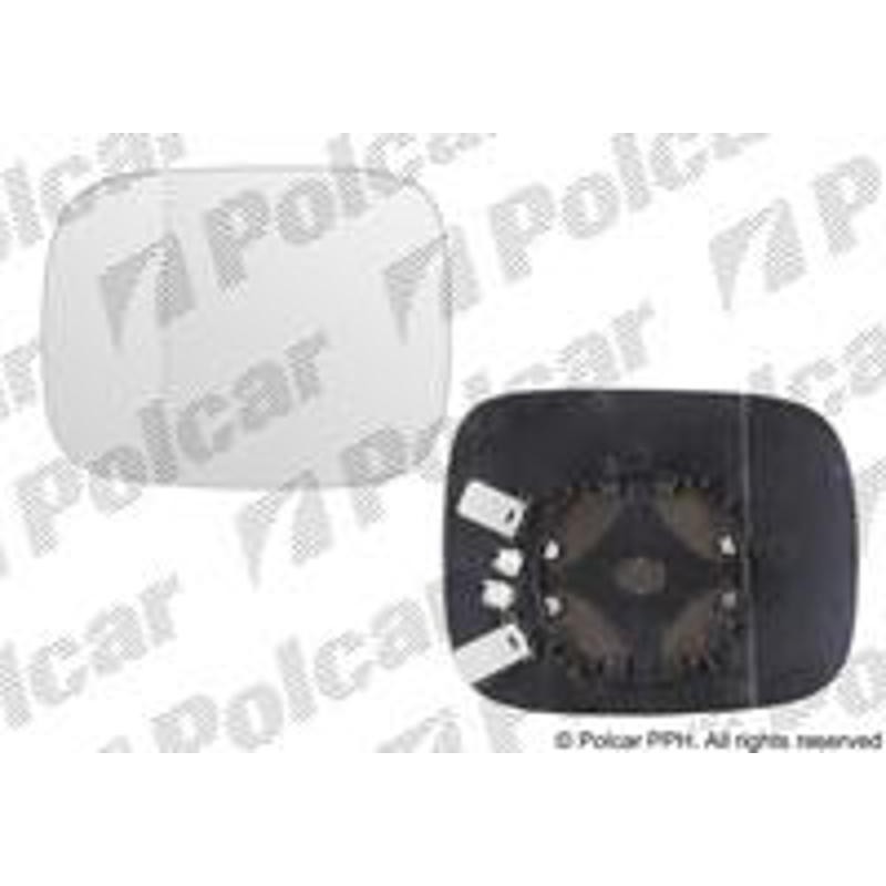 Sklo vonkajšieho zrkadla s držiakom - 9090545M - ľavý