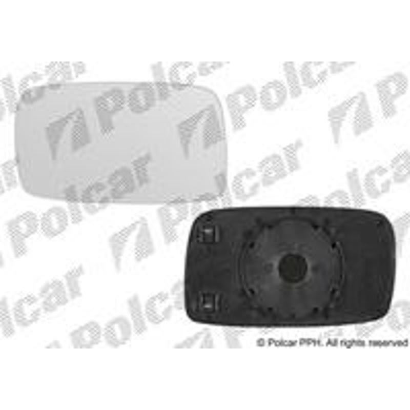 Sklo vonkajšieho zrkadla s držiakom - 9096556M - pravý