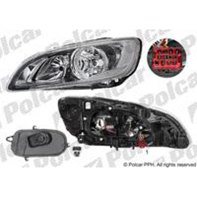 Hlavný reflektor - 90D1102E - pravý