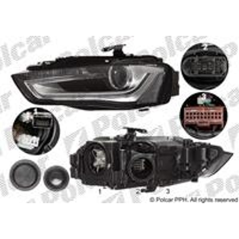 Hlavný reflektor - 13D1101E - pravý