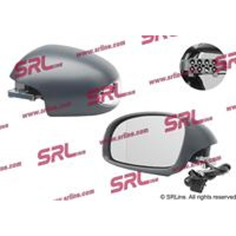 Vonkajšie zrkadlo - 9501514S - ľavý