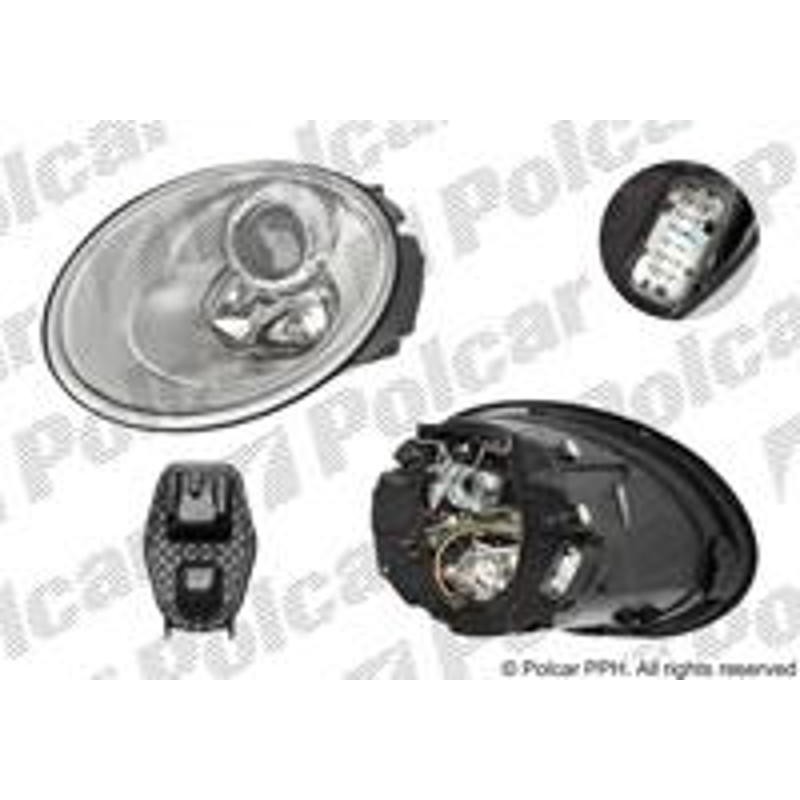 Hlavný reflektor - 950210-E - pravý