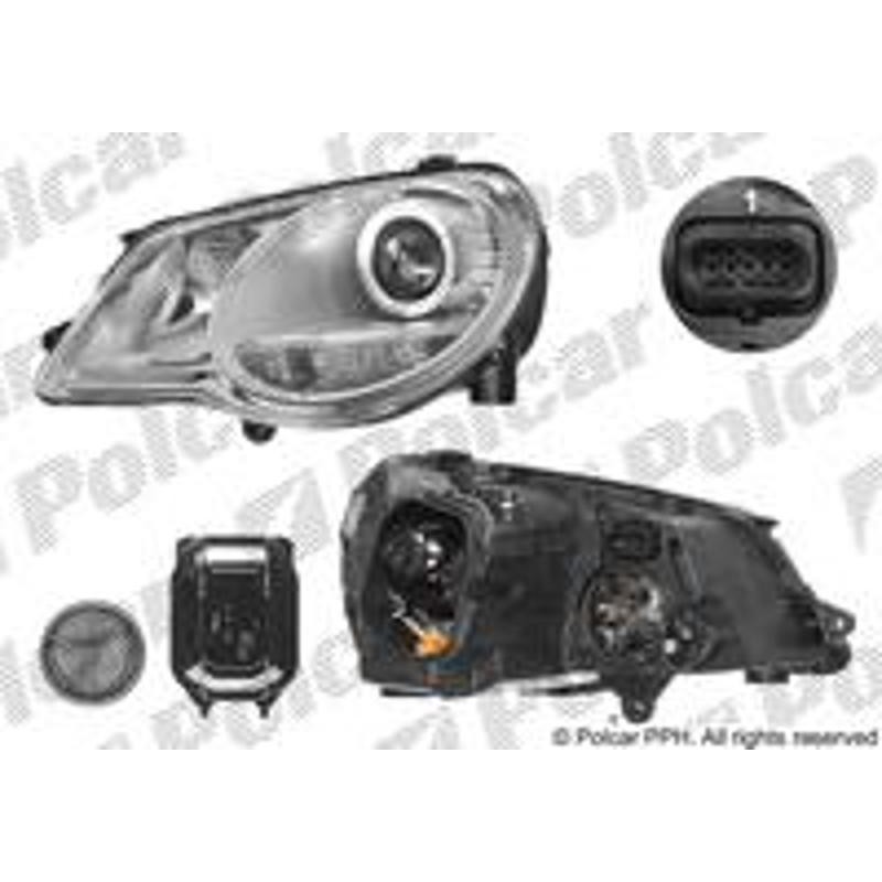 Hlavný reflektor - 951610-V - pravý