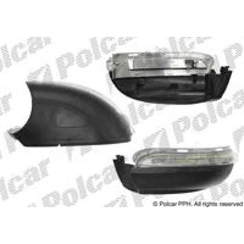 Bočný blinker v spätnom zrkadle - 9518195E - ľavý