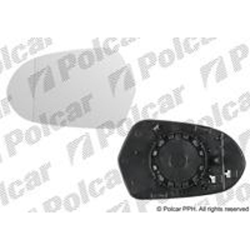 Sklo vonkajšieho zrkadla s držiakom - 13E1555M - pravý