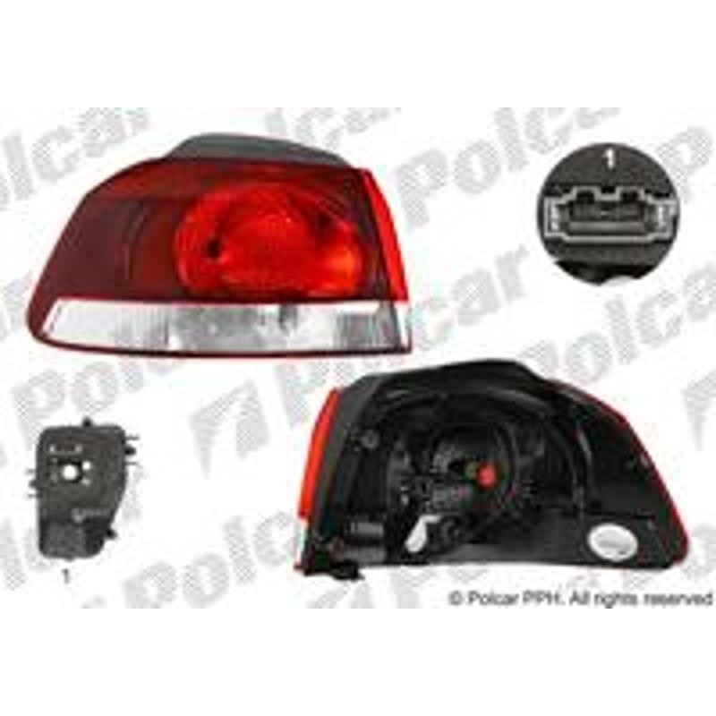 Zadné svetlo - 9518882H - pravý