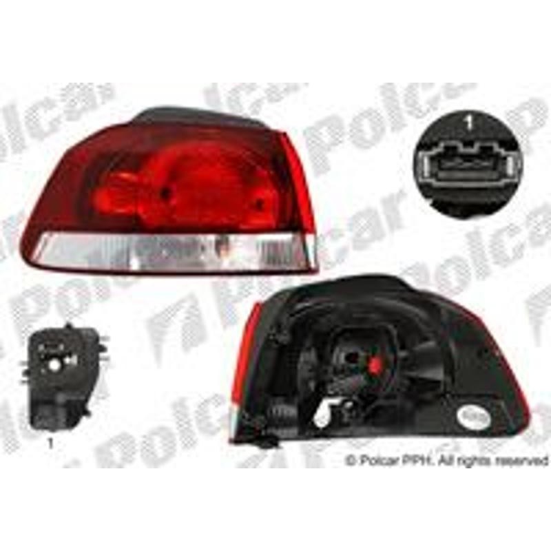 Zadné svetlo - 9518886H - pravý