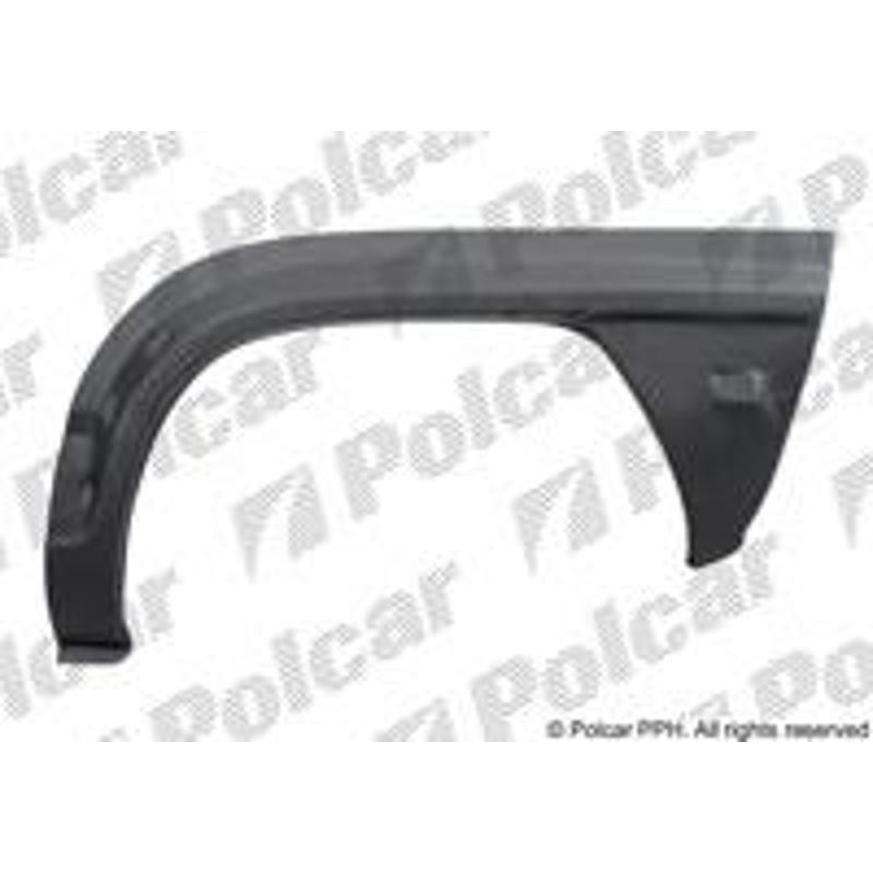 Lem zadného blatníka - 952284-3 - pravý