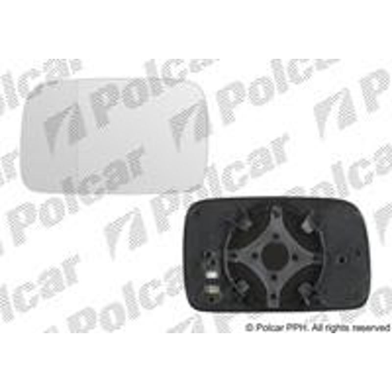 Sklo vonkajšieho zrkadla s držiakom - 9524541M - ľavý