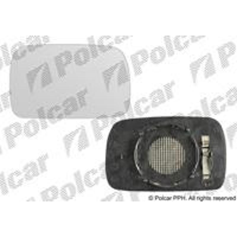 Sklo vonkajšieho zrkadla s držiakom - 9524551E - pravý