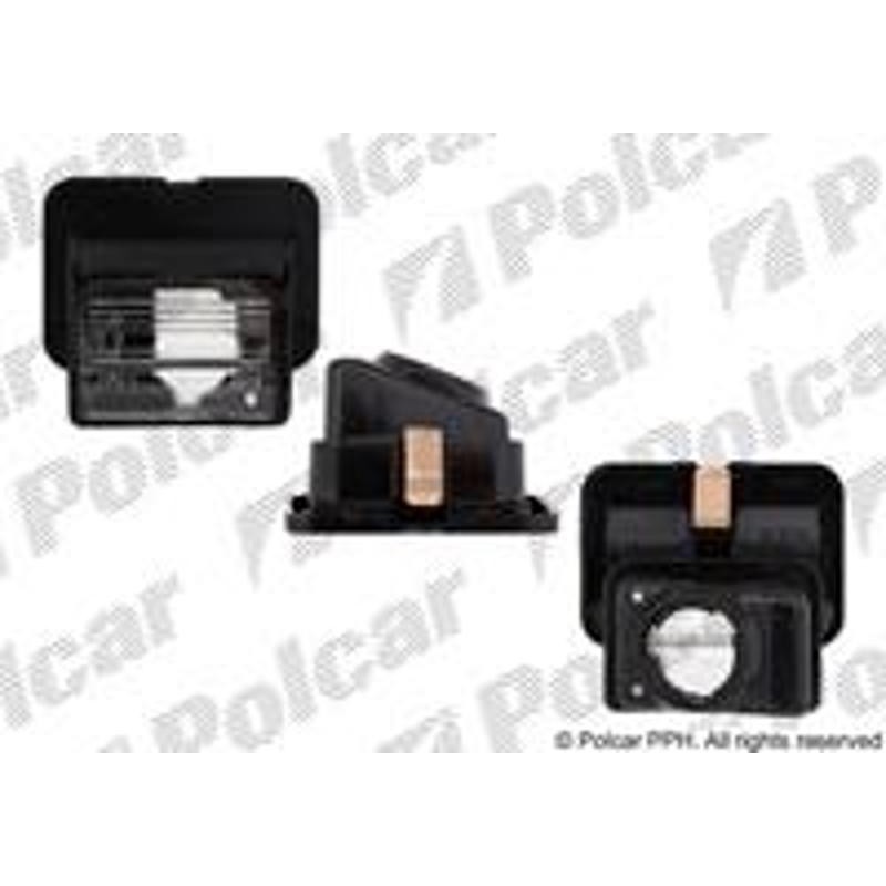 Svetlo na osvetlenie evidenčného čísla - 9524959E - ľavý rovnaký ako pravý