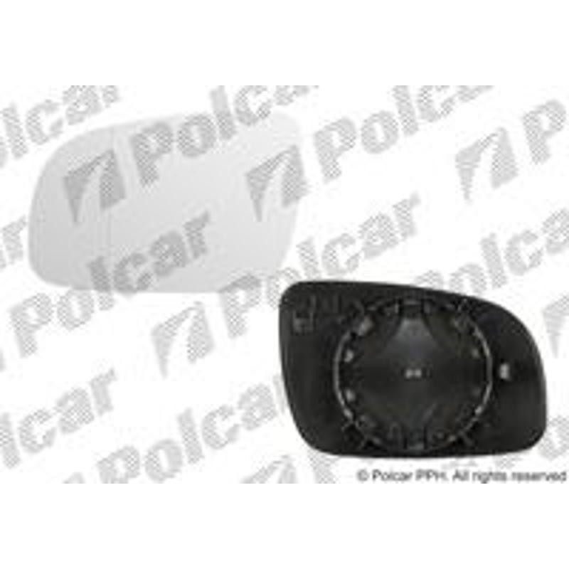 Sklo vonkajšieho zrkadla s držiakom - 9525544M - ľavý