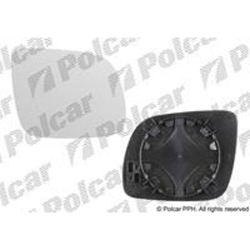 Sklo vonkajšieho zrkadla s držiakom - 9525554M - pravý