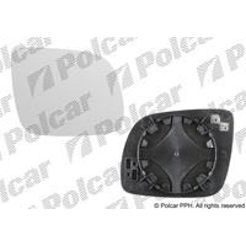 Sklo vonkajšieho zrkadla s držiakom - 9525555M - pravý