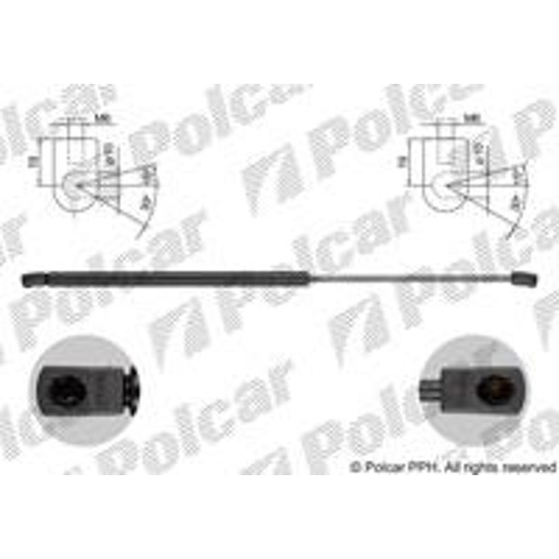 Plynová pružina - 9525ASD - predok