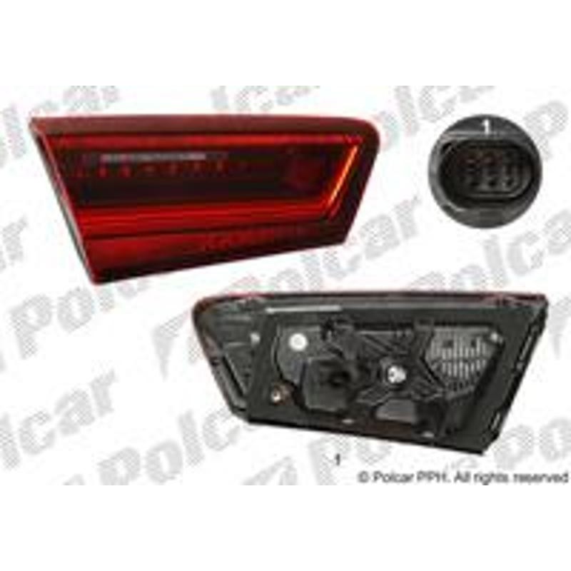 Zadné svetlo - 13E2877V - ľavý