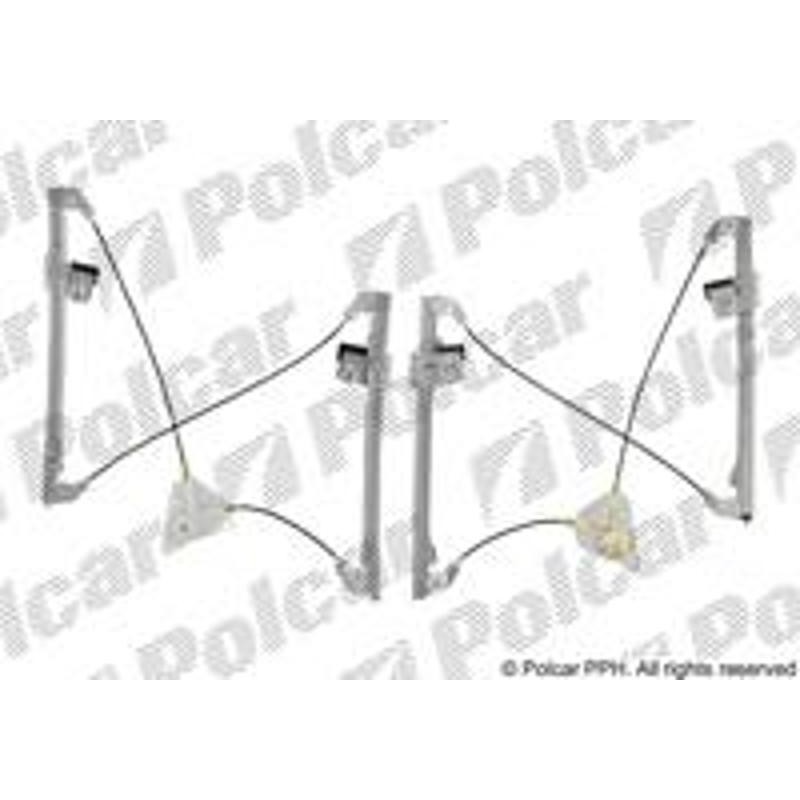 Mechanizmus stahovania okna el. bez motora - 9526PSG1 - predok