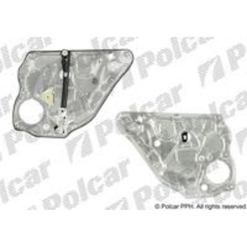 Mechanizmus stahovania okna el. bez motora - 9526PSG3 - zadok