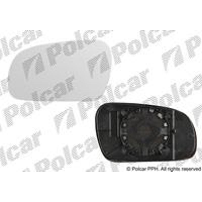 Sklo vonkajšieho zrkadla s držiakom - 9530545M - ľavý