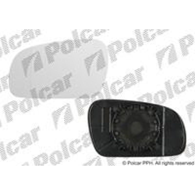 Sklo vonkajšieho zrkadla s držiakom - 9530546M - ľavý