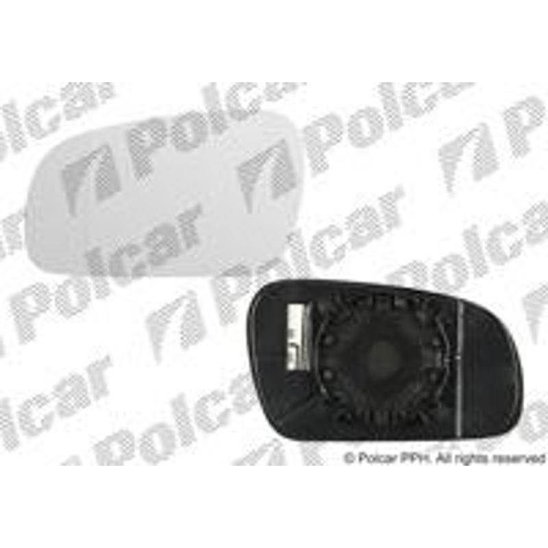 Sklo vonkajšieho zrkadla s držiakom - 9530547M - ľavý