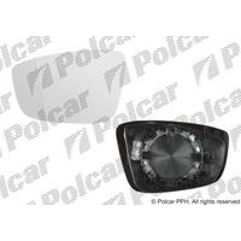 Sklo vonkajšieho zrkadla s držiakom - 9533542E - lavy