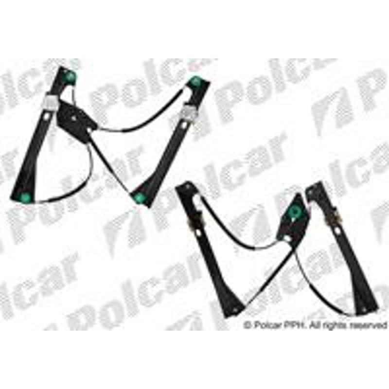 Mechanizmus stahovania okna el. bez motora - 9533PSG2 - predok