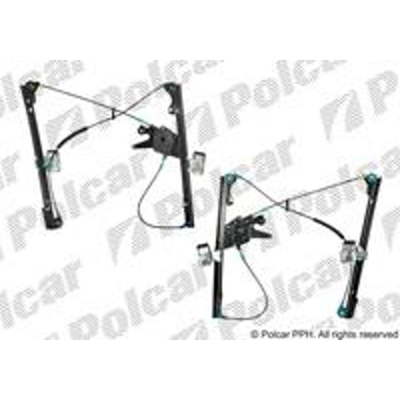 Mechanizmus stahovania okna el. bez motora - 9538PSG2 - predok