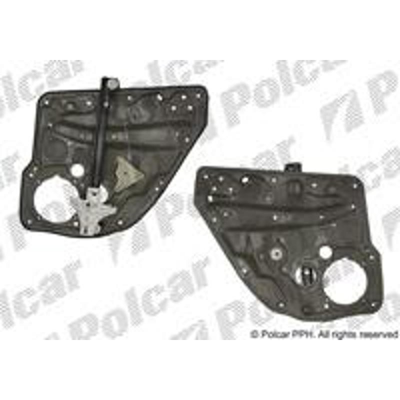 Mechanizmus stahovania okna el. bez motora - 9541PSG6 - zadok