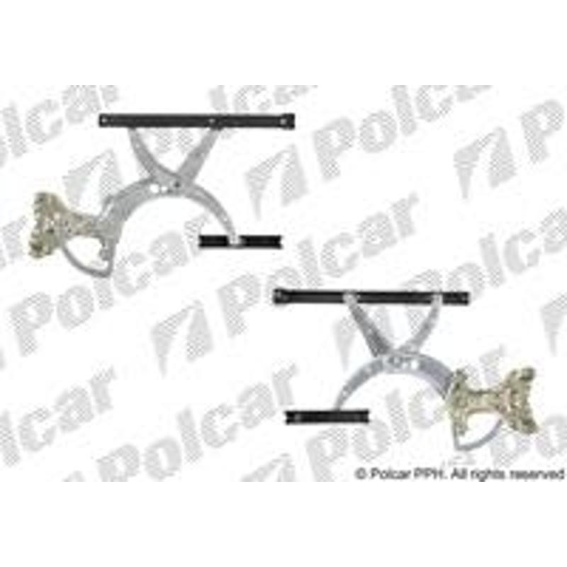 Mechanizmus stahovania okna el. bez motora - 9546PSG1 - predok