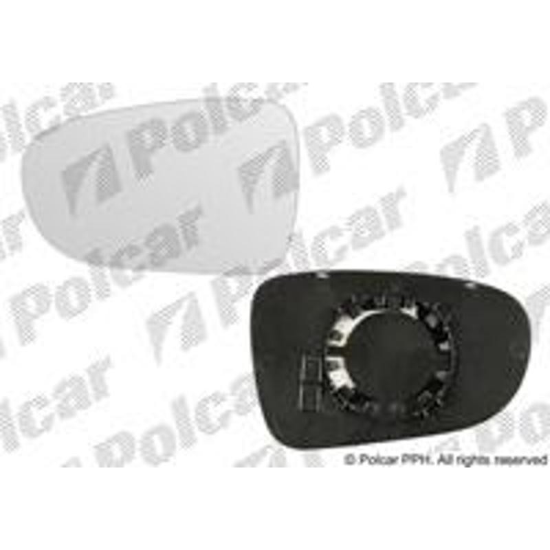 Sklo vonkajšieho zrkadla s držiakom - 9550543E - ľavý