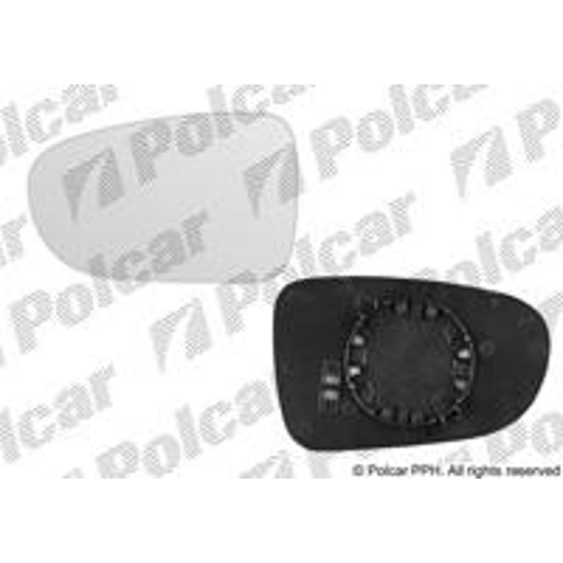 Sklo vonkajšieho zrkadla s držiakom - 9550554M - pravý