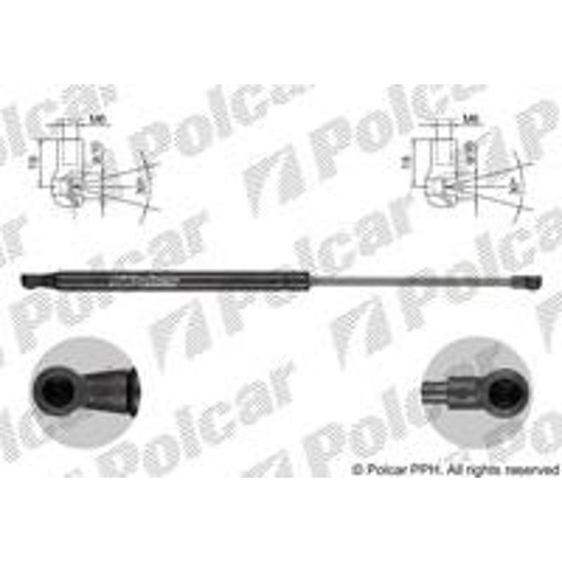 Plynová pružina - 9551AS - predok