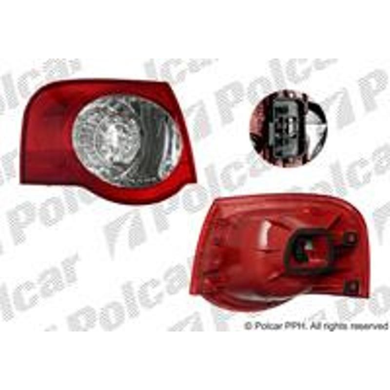 Zadné svetlo - 9555874E - ľavý