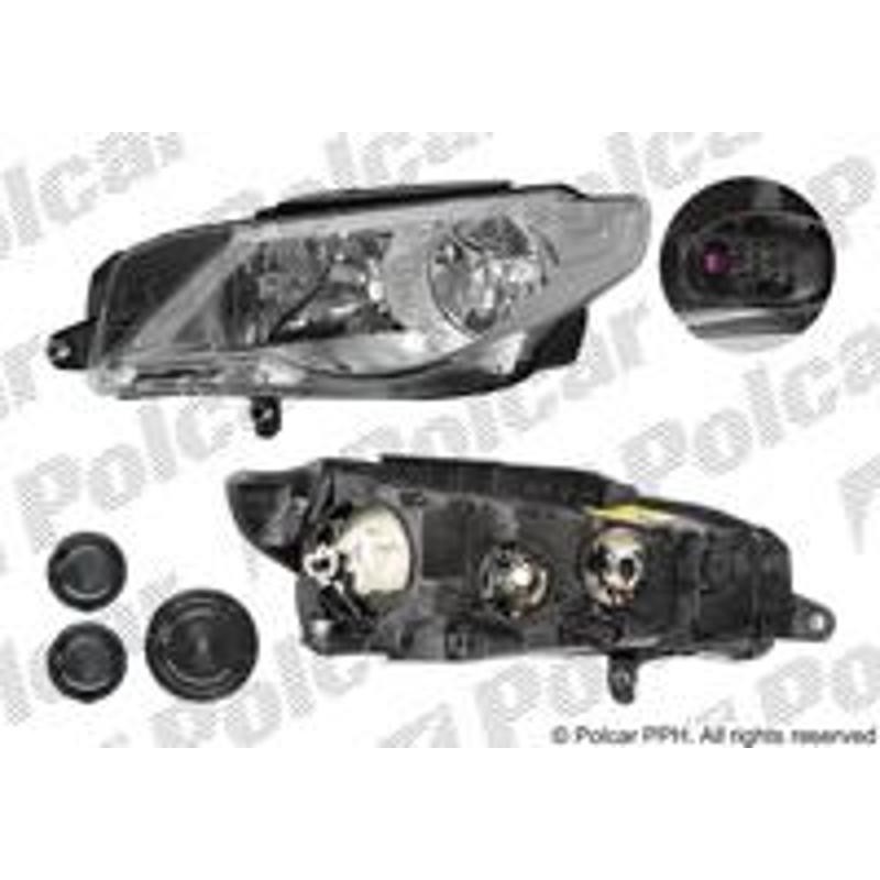 Hlavný reflektor - 955609-E - ľavý