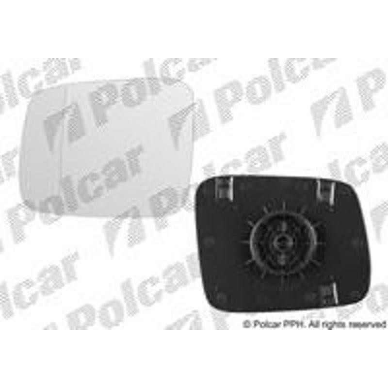 Sklo vonkajšieho zrkadla s držiakom - 9566546M - ľavý