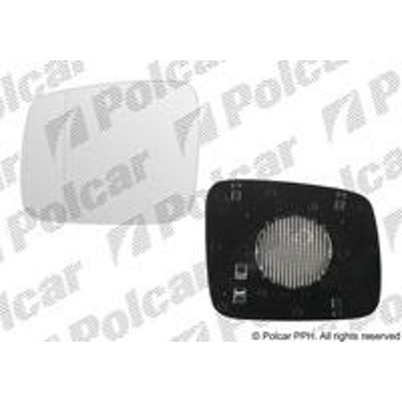 Sklo vonkajšieho zrkadla s držiakom - 9566547M - ľavý