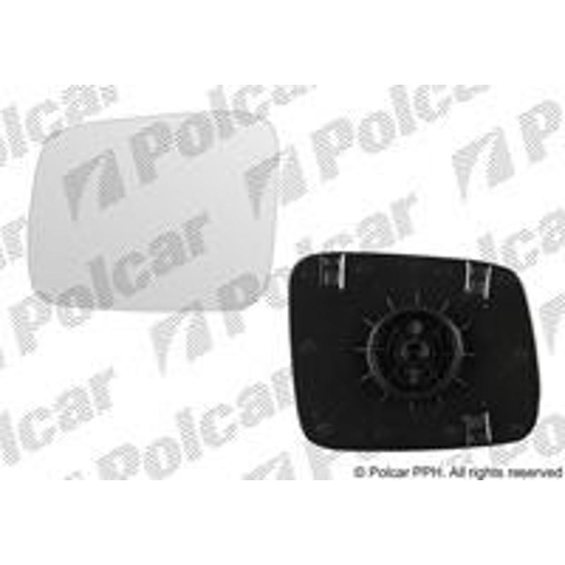 Sklo vonkajšieho zrkadla s držiakom - 956655-M - pravý