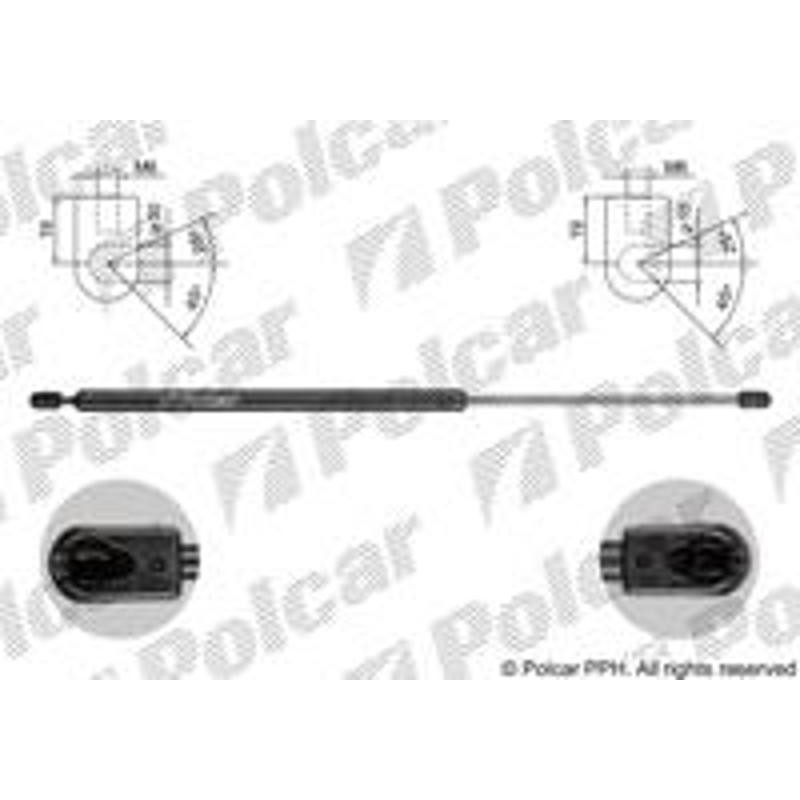 Plynová pružina - 9566AB3 - zadok