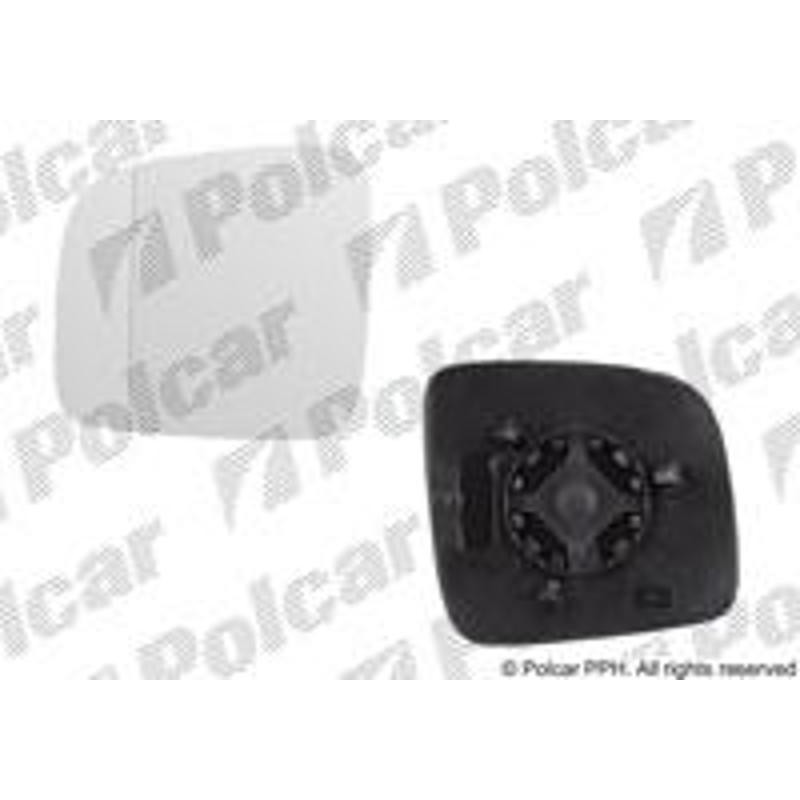 Sklo vonkajšieho zrkadla s držiakom - 9568546E - ľavý