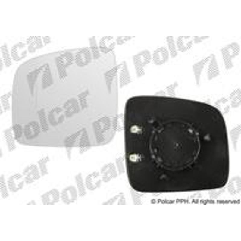 Sklo vonkajšieho zrkadla s držiakom - 9568548M - ľavý