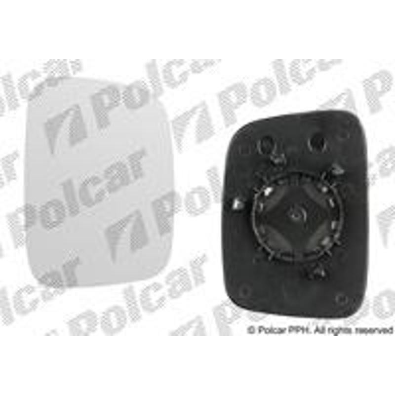 Sklo vonkajšieho zrkadla s držiakom - 9568555M - pravý