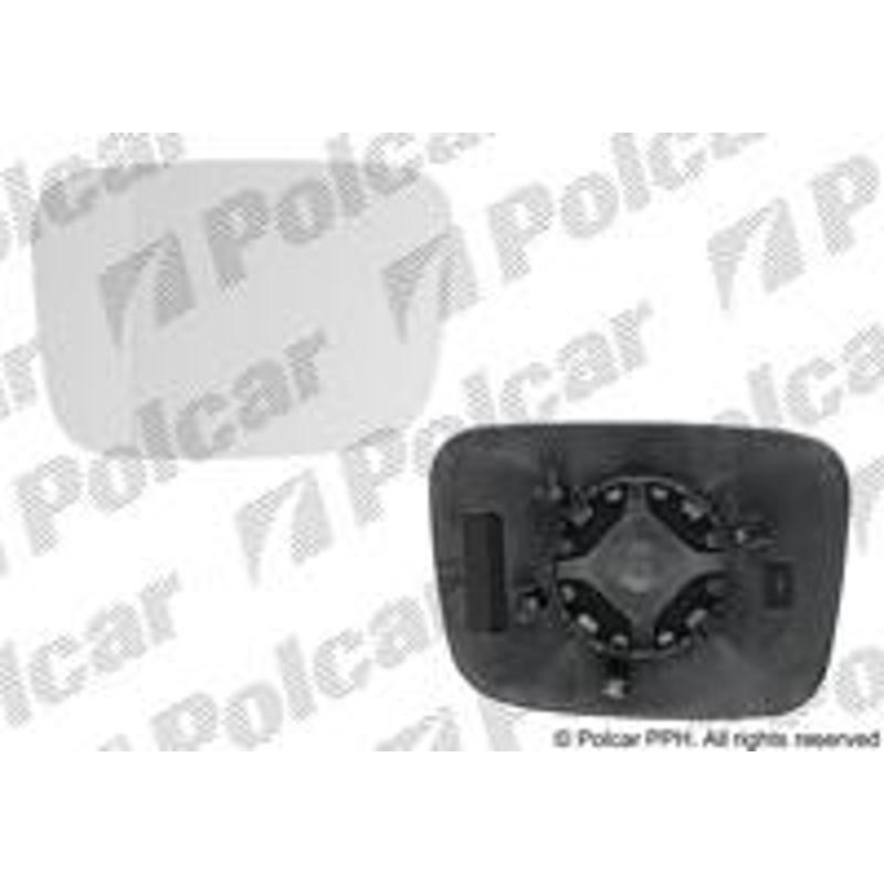 Sklo vonkajšieho zrkadla s držiakom - 9568556E - pravý