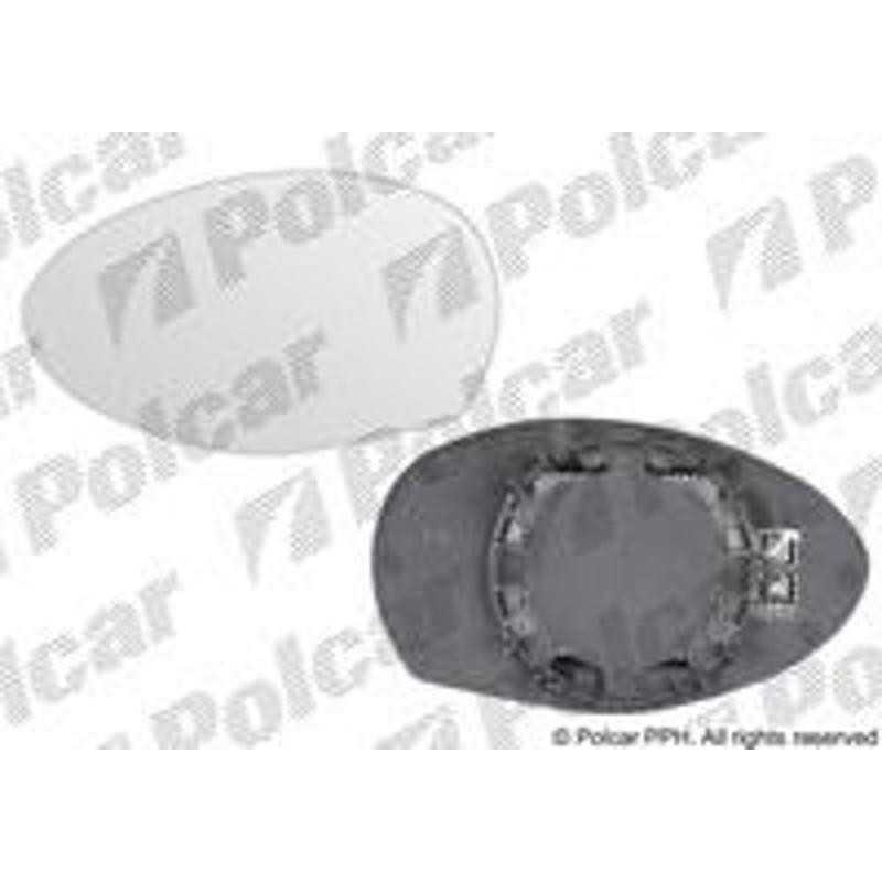 Sklo vonkajšieho zrkadla s držiakom - 1404552E - pravý