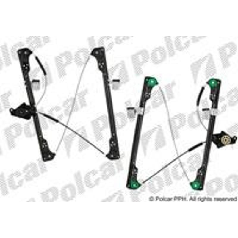 Mechanizmus stahovania okna el. bez motora - 9568PSG5 - predok